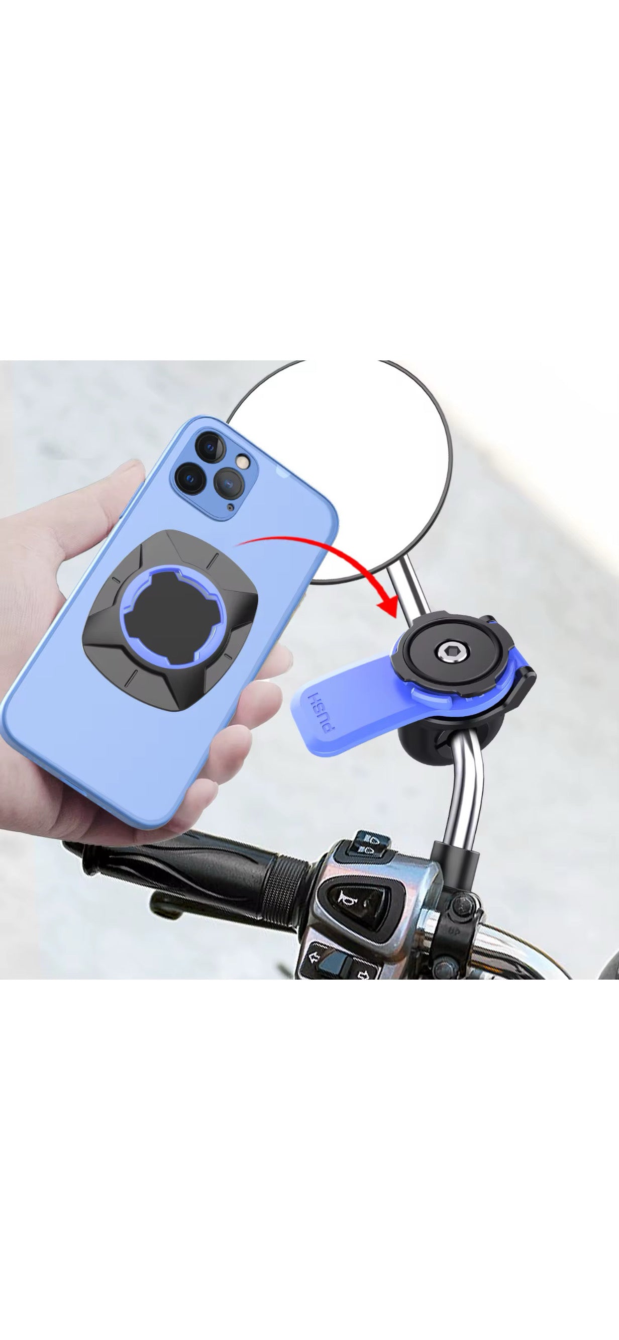 QuickLock -Kačenje Za retrovizor